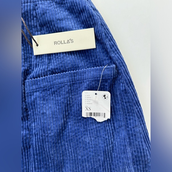 ROLLA'S Blue Ribbed Mini Skirt - Picture 5 of 8